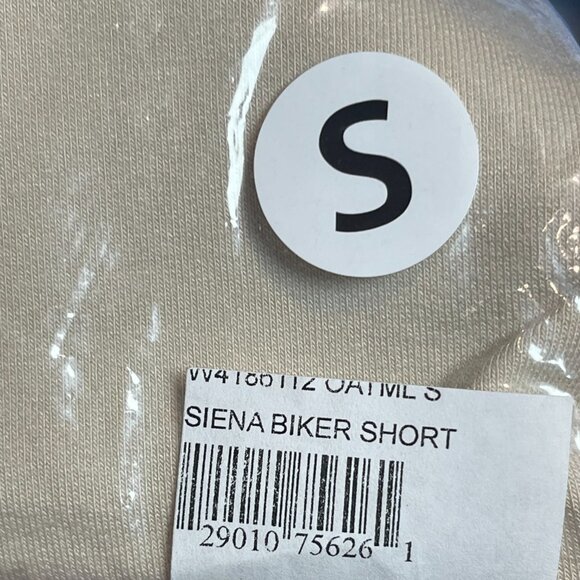Cotton Citizen Siena Biker Shorts, Oatmeal - NWT - Picture 4 of 4